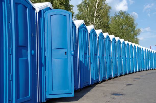 Porta potty delivery and setup in Navasota, TX
